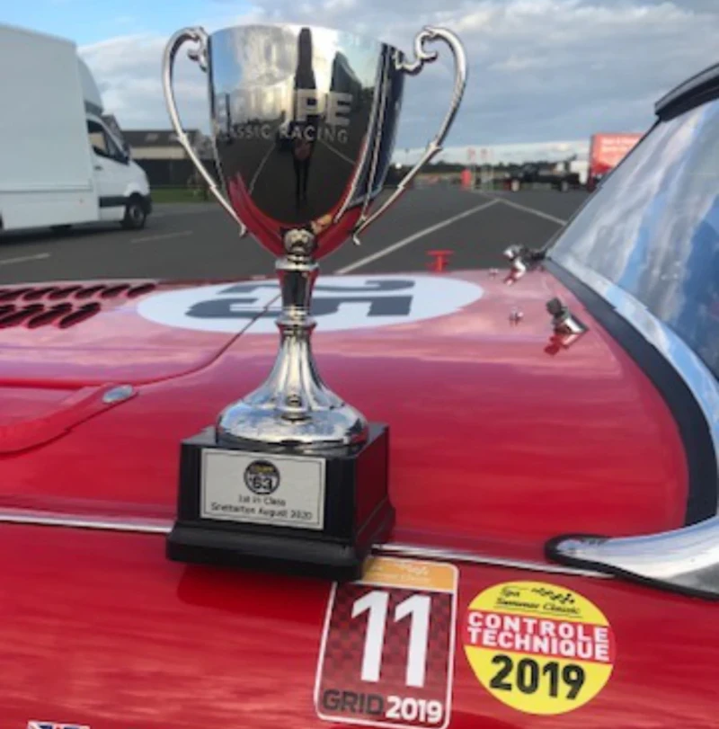James Medals & Trophies won for racing his Healey
